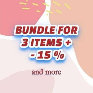 BUNDLE 3 ITEMS -15%